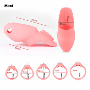 2026 - BlushLock – Skin - Touch (HTV5 serie) - Black & Pink - 5 sizes - Oxy - shop