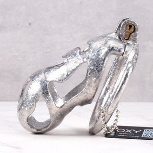 The Phantom Titanium Chastity - With D Rings for belt.
