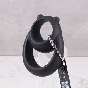The Dominator Duo – Silicone Cock Ring & Ball Separator