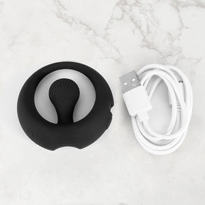 TheOrbit – Vibrating Couples Cock Ring with Clitoral Stimulator