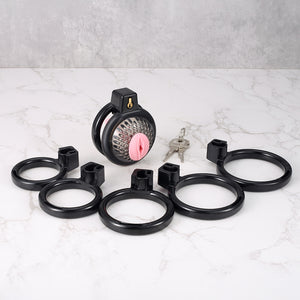TheReminder – Femine Chastity Cage with urethral tube