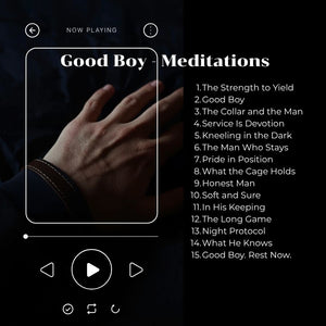 Submission Bundle — 4 Guided Audio Packs for Male Subs & D/s Dynamics