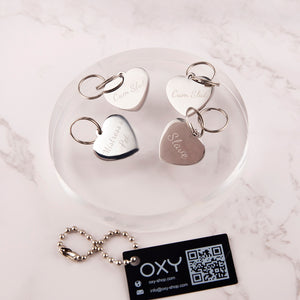 Heart BDSM Tag - Cum Slut/Sissy/Slave/Pet