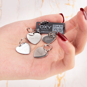 Heart BDSM Tag - Cum Slut/Sissy/Slave/Pet