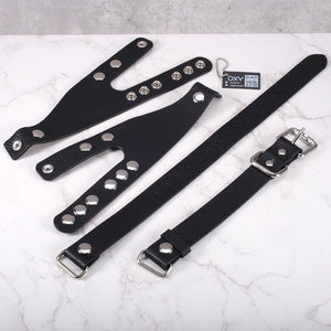 Adjustable Cowhide Chastity Belt Strap – 2 Designs - Oxy-shop