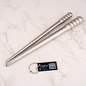 AeroGlide Stainless Steel Prostate Probes – Precision - Sized with Ruler Markings - Oxy - shop