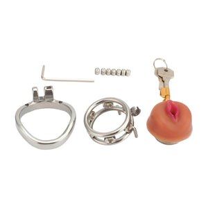 CH57 - Detachable Silicone Pussy Tiny Cages - Oxy-shop