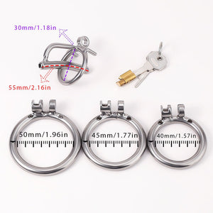 CH60 - Short Urethral Chastity Cage - Oxy - shop