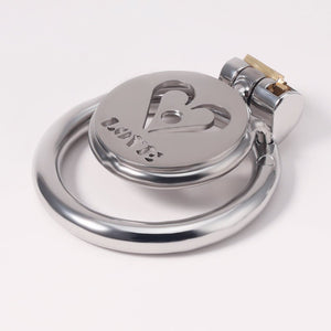 CH61 - Mini Flat Plate Chastity – Heart or Butterfly Pattern - Oxy - shop