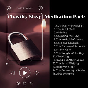 Chastity Bundle — 5 Guided Audio Packs for Chastity, Denial & Keyholder Dynamics - Oxy - shop