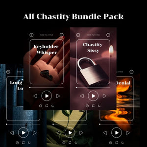 Chastity Bundle — 5 Guided Audio Packs for Chastity, Denial & Keyholder Dynamics - Oxy - shop