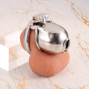 Dominion PA – Custom Steel Chastity Cage with Integrated PA Lock - Oxy - shop