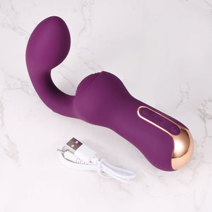 EchoDuo Female Vibrator – Dual Stimulation for G - Spot and Clitoris - Oxy - shop
