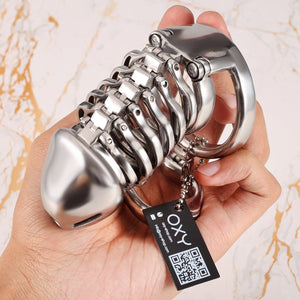 ExoSpine Custom Chastity – 3D Printed Steel Precision Fit - Oxy - shop