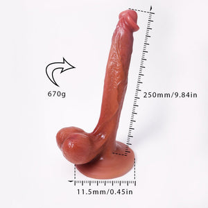 Extra Long Real Feel Dildo - Thicker Tip - Oxy - shop