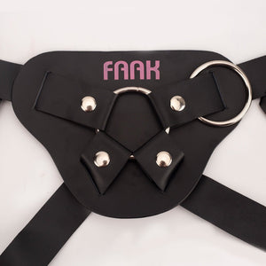 Leather Harness Strap-on Belt - for pegging - Oxy-shop