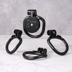 NeverForget – Micro Chastity Cage (Black/Red/Pink) - Oxy - shop