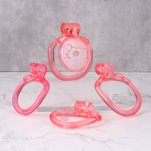 NeverForget – Micro Chastity Cage (Black/Red/Pink) - Oxy - shop