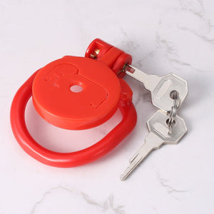 NeverForget – Micro Chastity Cage (Black/Red/Pink) - Oxy - shop