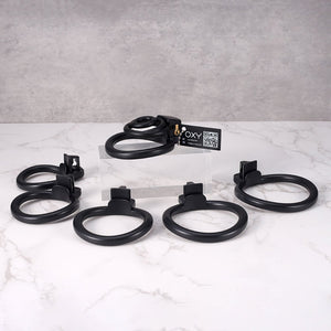Noir Hypno – Small 3D Printed Chastity Cage - Oxy - shop