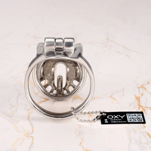 Obsidian PA – Custom Steel Chastity Cage with Integrated PA Lock - Oxy - shop