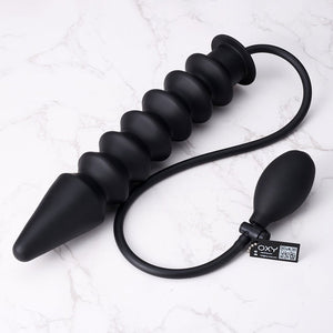 PressureCoil – Inflatable Ribbed Plug - Oxy - shop