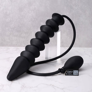 PressureCoil – Inflatable Ribbed Plug - Oxy - shop