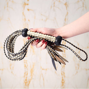 Serpent Flogger – Braided Impact Whi - Oxy - shop
