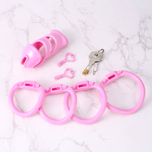 SnakeCage – Narrow Open Frame Chastity Cage (2 Sizes - 2 colors) - Oxy - shop