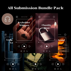 Submission Bundle — 4 Guided Audio Packs for Male Subs & D/s Dynamics - Oxy - shop