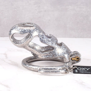 The Phantom Titanium Chastity - With D Rings for belt. - Oxy-shop