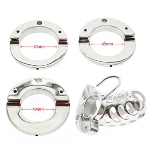2-in-1 Ball Stretcher Cock Cage CH01 - Oxy-shop