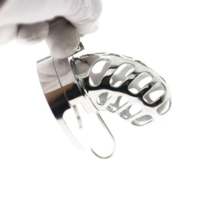 2-in-1 Ball Stretcher Cock Cage CH01 - Oxy-shop