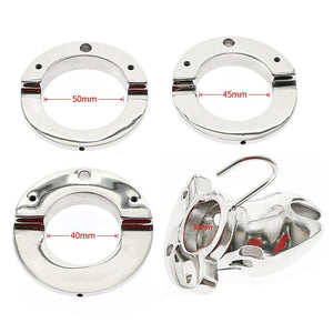 2-in-1 Ball Stretcher Cock Cage CH04 - Oxy-shop