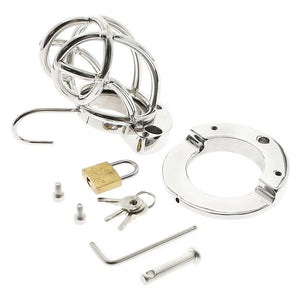 2-in-1 Ball Stretcher Cock Cage CH08 - Oxy-shop