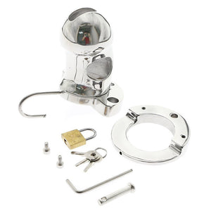 2-in-1 Ball Stretcher Cock Cage CH10 - Oxy-shop