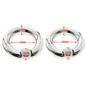 Heavy Cock Ring / Ball Stretcher 350gr / 0.77lb-Oxy-shop