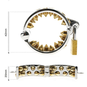 Spiked Chastity Cage | Kalis teeth -Oxy-shop