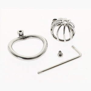 Tiny chastity with no keys -Oxy-shop