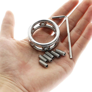 Spiked Glans Ring-Oxy-shop
