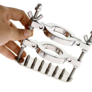 ALL-IN-ONE Double Rings Ball Crusher - Spiked - Oxy-shop