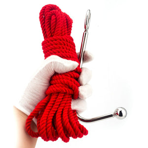 Anal Hook Rope Bondage Set - Oxy-shop