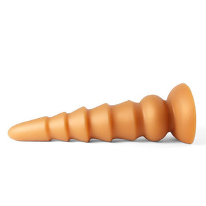 Bit by bit to a stretched butthole - Silicone Anal plug - Oxy-shop