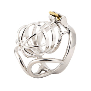 CH09-V2 - Steel Chastity with Balls Support - Oxy-shop