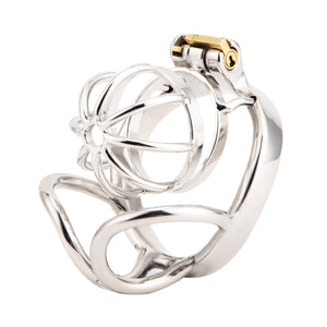 CH09-V2 - Steel Chastity with Balls Support - Oxy-shop