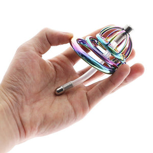 CH33 - Short - 1.77''/45mm - Catheter Option - Rainbow Effect - Oxy-shop