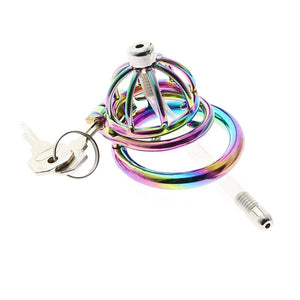 CH33 - Short - 1.77''/45mm - Catheter Option - Rainbow Effect - Oxy-shop