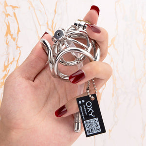 CH33-V2 - Short Chastity with Balls Support - Oxy-shop