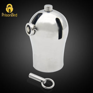 CH38 - PA Chastity cage / Titanium Plug and Bolt - Oxy-shop