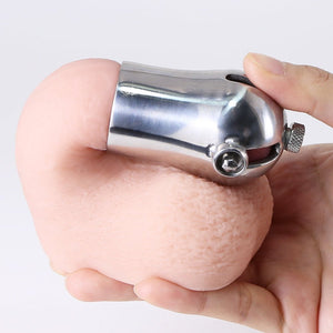 CH38 - PA Chastity cage / Titanium Plug and Bolt - Oxy-shop